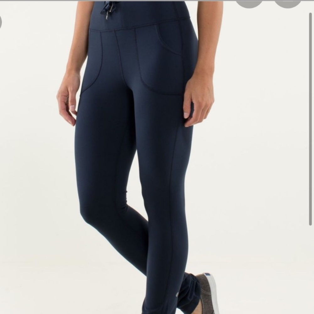 Lululemon straight leg with tie